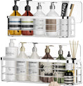 Luxear Shower Caddy – 2 Pack Rustproof Stainless Steel Adhesive Shelf