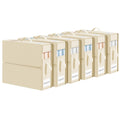 DIMJ Bed Sheet Organisers 6 Pack | Foldable Linen Storage for King & Queen