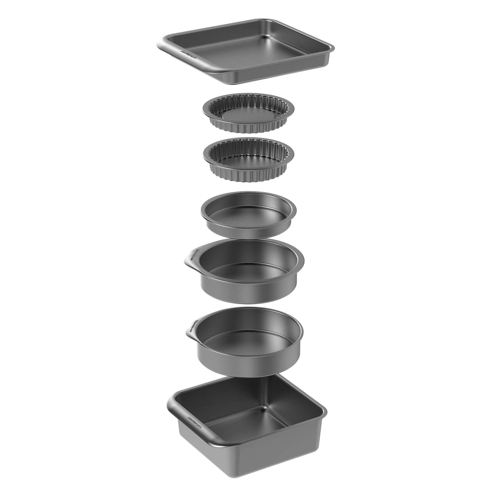 MasterClass 7-Piece Non-Stick Bakeware Set – Stackable Carbon Steel
