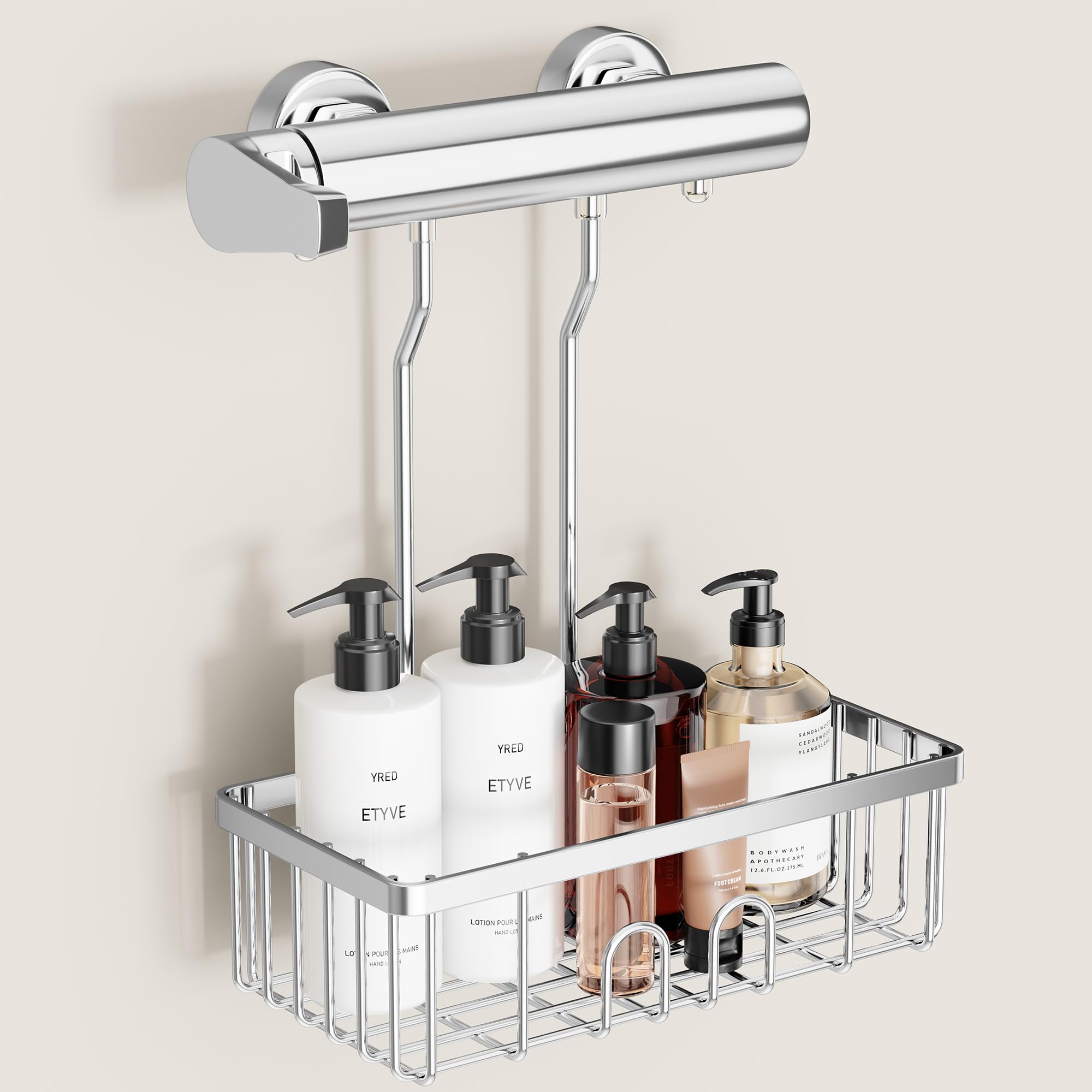 Pickpiff Hanging Shower Caddy – Rust-Proof SS304 Stainless Steel Shelf