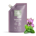Salt of the Earth Natural Deodorant Roll On Refill - Clary Sage & Mint 225ml