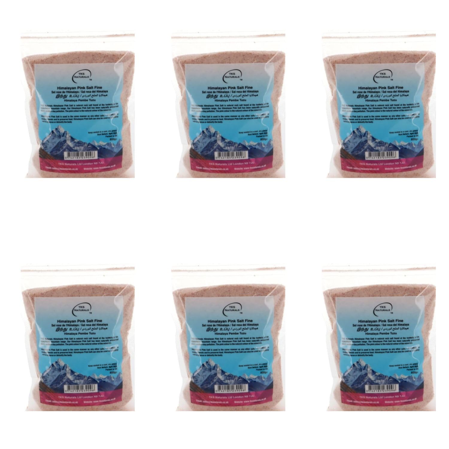 TKS Pure Himalayan Pink Salt | Natural Unrefined Cooking Salt | 800g