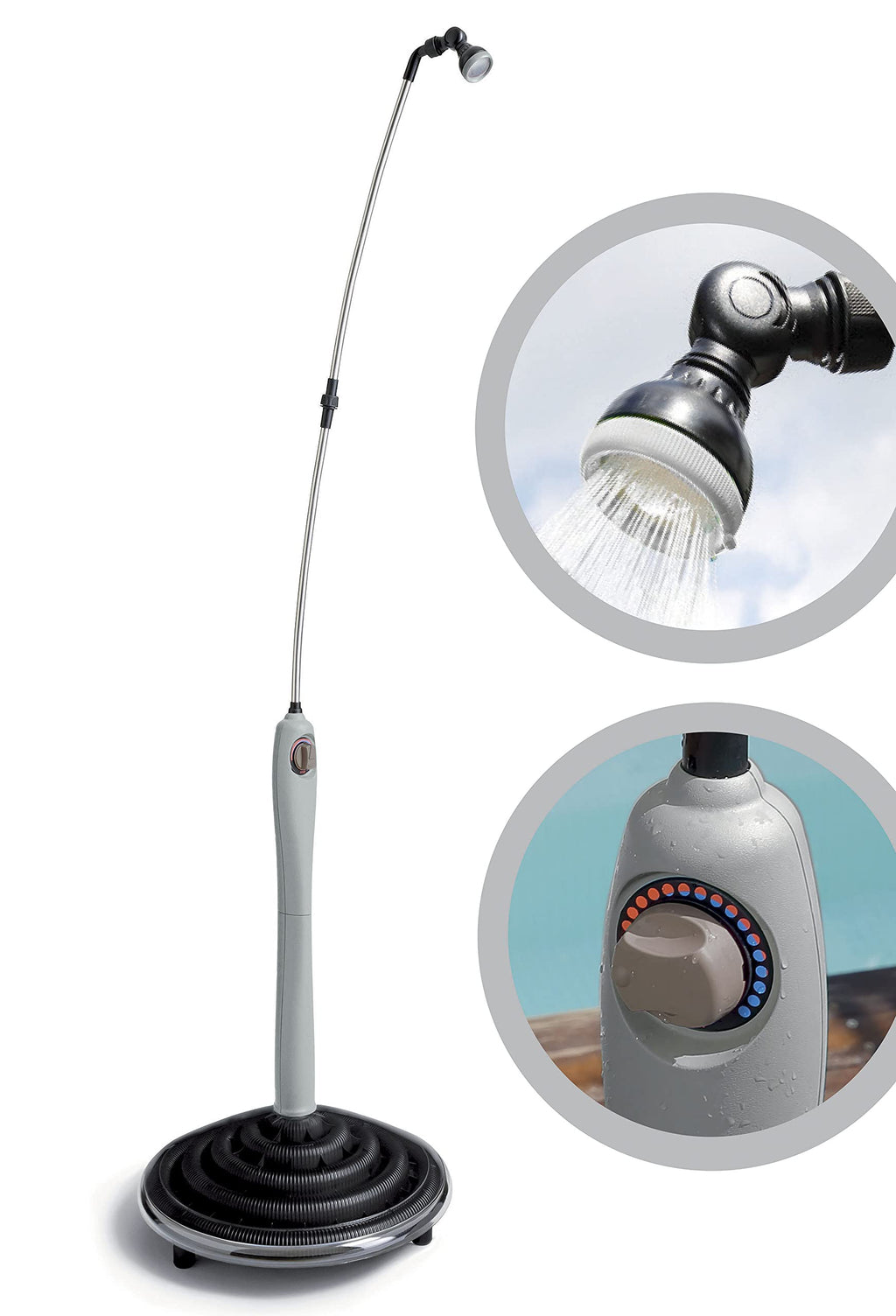 GF Garden Sunny Style Solar Shower – Portable Outdoor Pool & Camping