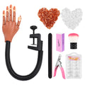 Nail Practice Hand for Acrylic Nails - Flexible Training Kit