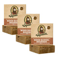 Dr. Squatch Wood Barrel Bourbon Natural Men's Bar Soap – 3-Pack