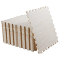 LUVODI Wood Grain Interlocking Foam Floor Tiles | 12Pcs Gym Mats