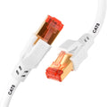IBRA CAT8 Ethernet Cable - 40Gbps 2000Mhz RJ45 Gigabit LAN, White 15M