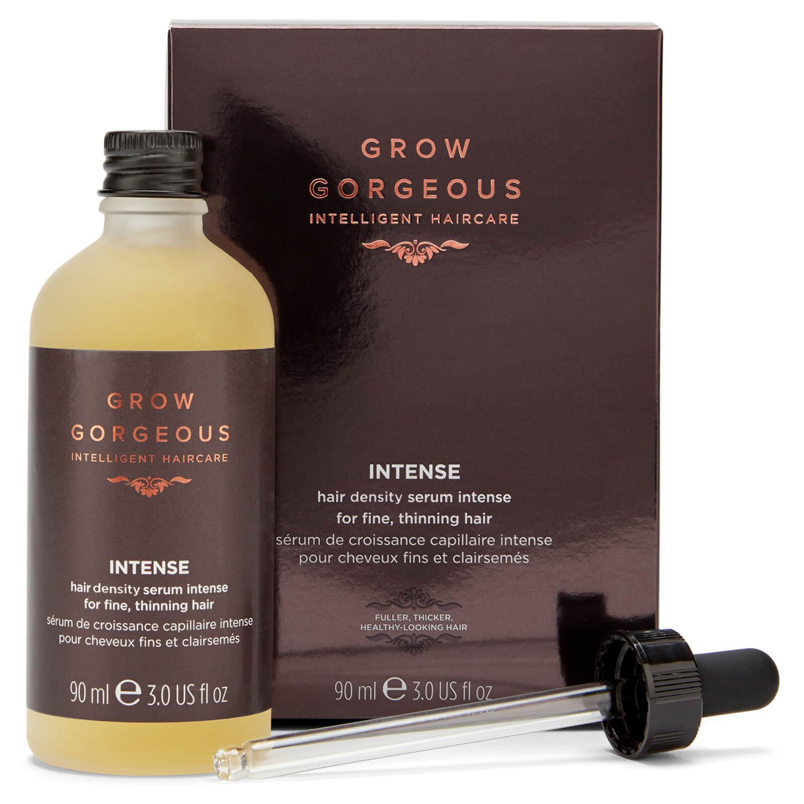 Grow Gorgeous Hair Density Serum Intense | Thickening Scalp Treatment 90ml