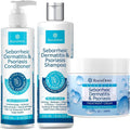 Roycederm Seborrheic Dermatitis & Psoriasis Cream, Shampoo & Conditioner Set