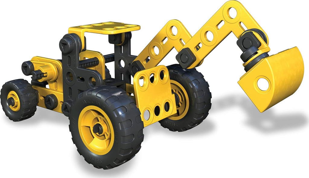 Meccano Junior Truckin' Tractor 4-in-1 STEM Building Set - 87 Pieces
