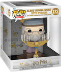 Funko Pop! Deluxe Harry Potter: Albus Dumbledore with Podium Vinyl Figure