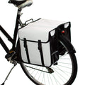BikyBag Classic CW – Waterproof Double Bicycle Pannier Bag in White