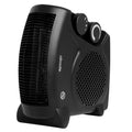 Abode 2kW Portable Fan Heater | Horizontal & Vertical Design - Black