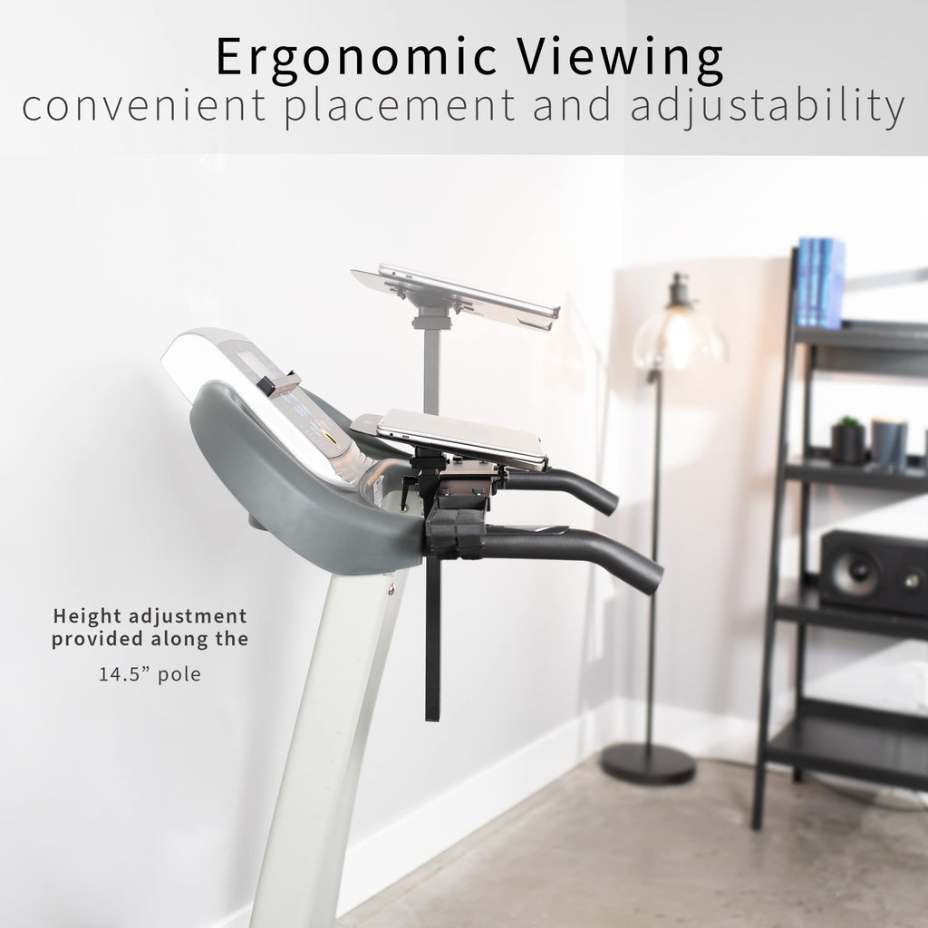 VIVO Universal Laptop Treadmill Desk – Adjustable Steel Notebook Mount