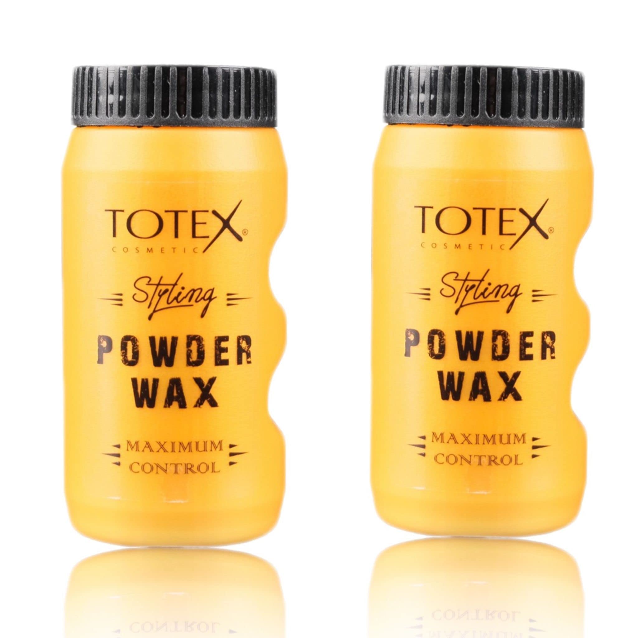 Totex Hair Styling Powder Wax – Matte Volumizing Texturizing Dust (Pack of 2)
