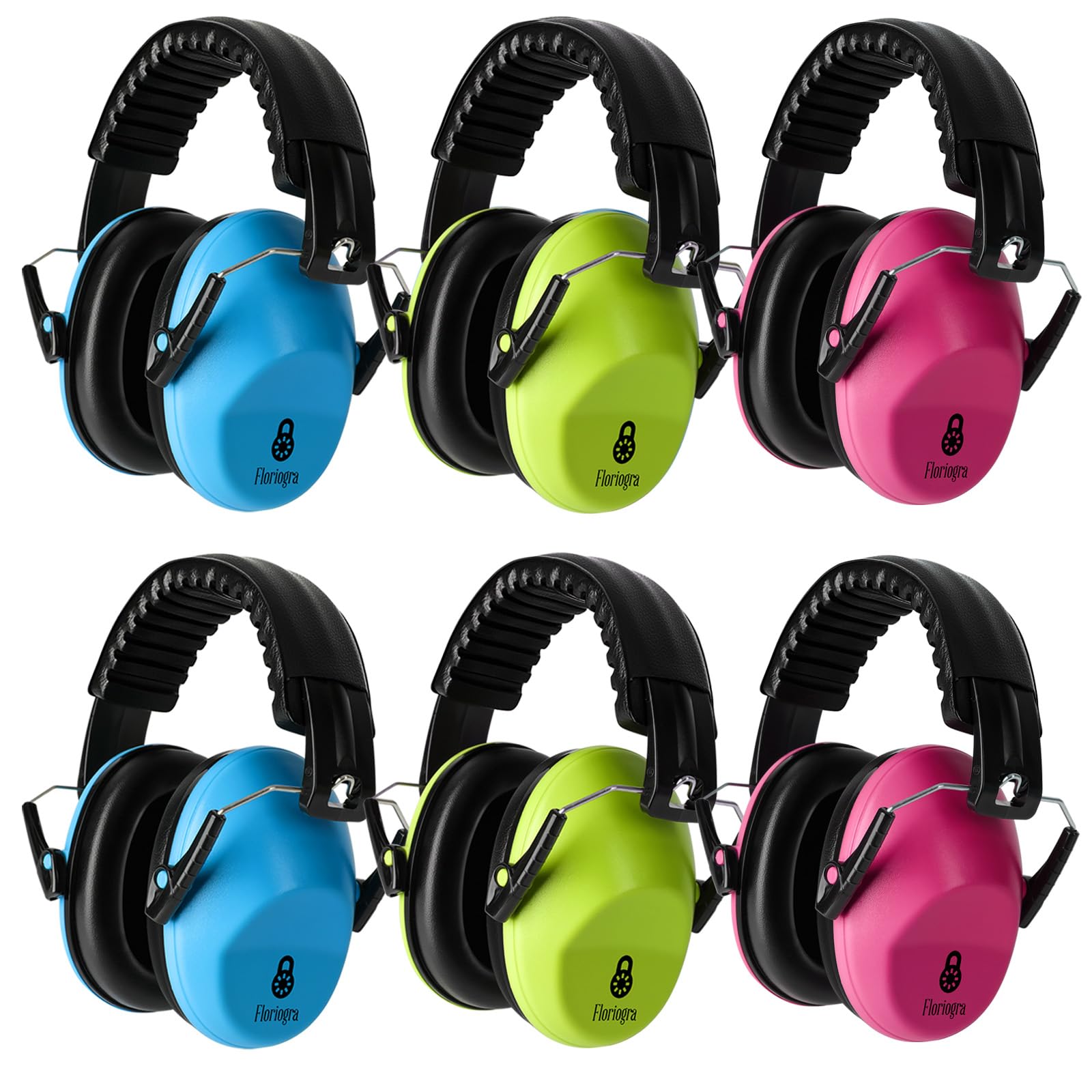 Kids Ear Defenders | Noise Cancelling Headphones - 6 Pack