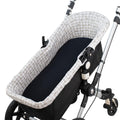 JYOKO Kids Carrycot Cover – Breathable Cotton Picnic Vichy Liner