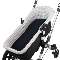 JYOKO Kids Carrycot Cover – Breathable Cotton Picnic Vichy Liner