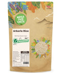 Wholefood Earth Arborio Rice – 2kg Natural Short-Grain Risotto Rice