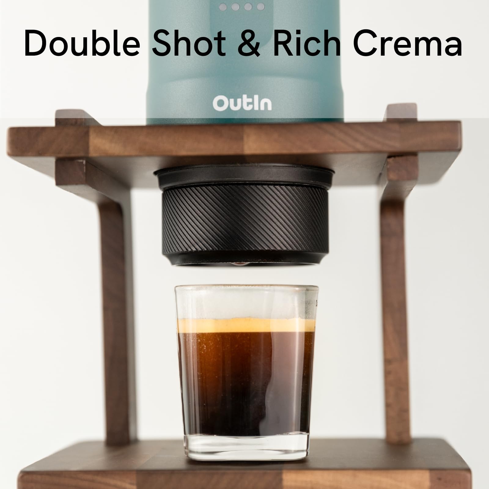 OutIn Nano Espresso Accessories Kit | Basket Plus Double Shot Filter