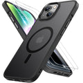 Miracase iPhone 14 Case | MagSafe Compatible with 2 Screen Protectors
