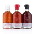 Escuminac Organic Maple Syrup Trio – Amber, Medium & Dark – 3 x 200ml
