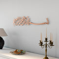 iwa concept Metal Basmala Islamic Wall Art - Bismillah Calligraphy, Copper