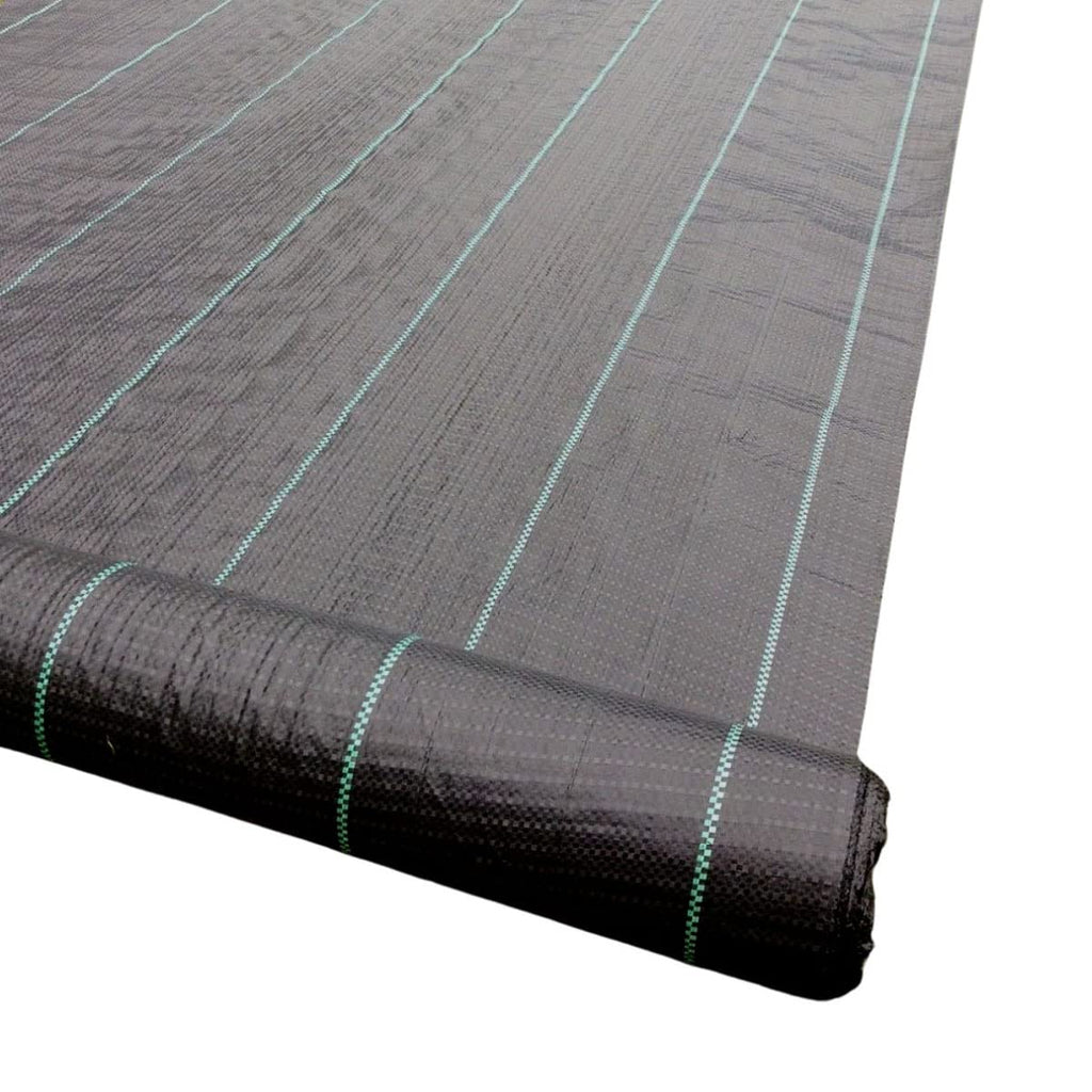 Yuzet 100gsm Heavy Duty Weed Control Fabric - 2m x 50m Ground Membrane