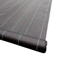 Yuzet 100gsm Heavy Duty Weed Control Fabric - 2m x 50m Ground Membrane