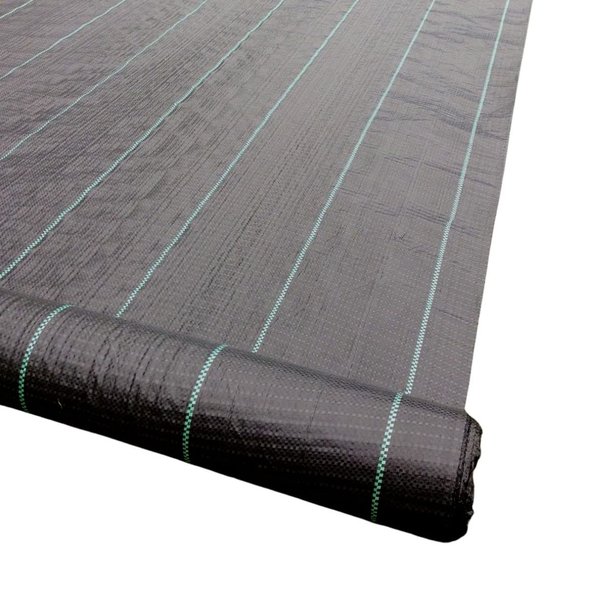 Yuzet 100gsm Heavy Duty Weed Control Fabric - 2m x 50m Ground Membrane