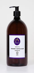 Absolute Aromas Organic Castile Liquid Soap – Natural & Unscented 1L