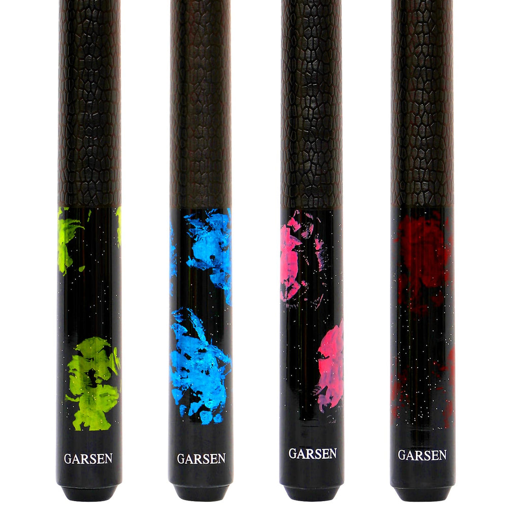 GARSEN 4-Piece Billiard Pool Cue Set | 58" Canadian Maple Sticks