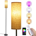 Neoglint Smart RGB LED Floor Lamp | App & Remote Control Dimmable Tall Lamp