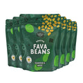 The Honest Bean Co Seaweed & Miso Roasted Fava Beans - 6 x 120g Vegan Snack