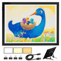 DONPODER A3 Light Pad for Diamond Painting | 10-Level Tracing Board with Stand