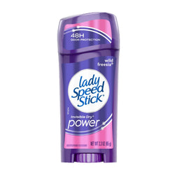 Lady Speed Stick Invisible Dry Antiperspirant, Wild Freesia, 6 Pack