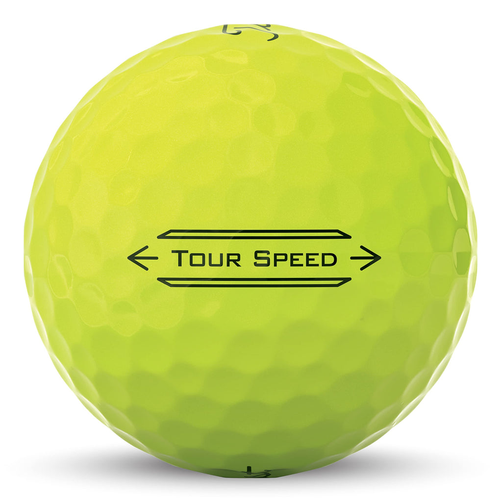 Titleist Tour Speed Golf Balls – Yellow TPU Cover High Distance – 1 Dozen