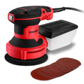DEKOPRO 5-Inch Random Orbit Sander – 300W 6-Speed Electric Tool