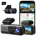 BOTSLAB 4K Dual Dash Cam – Front and Rear Car Camera with GPS & WiFi