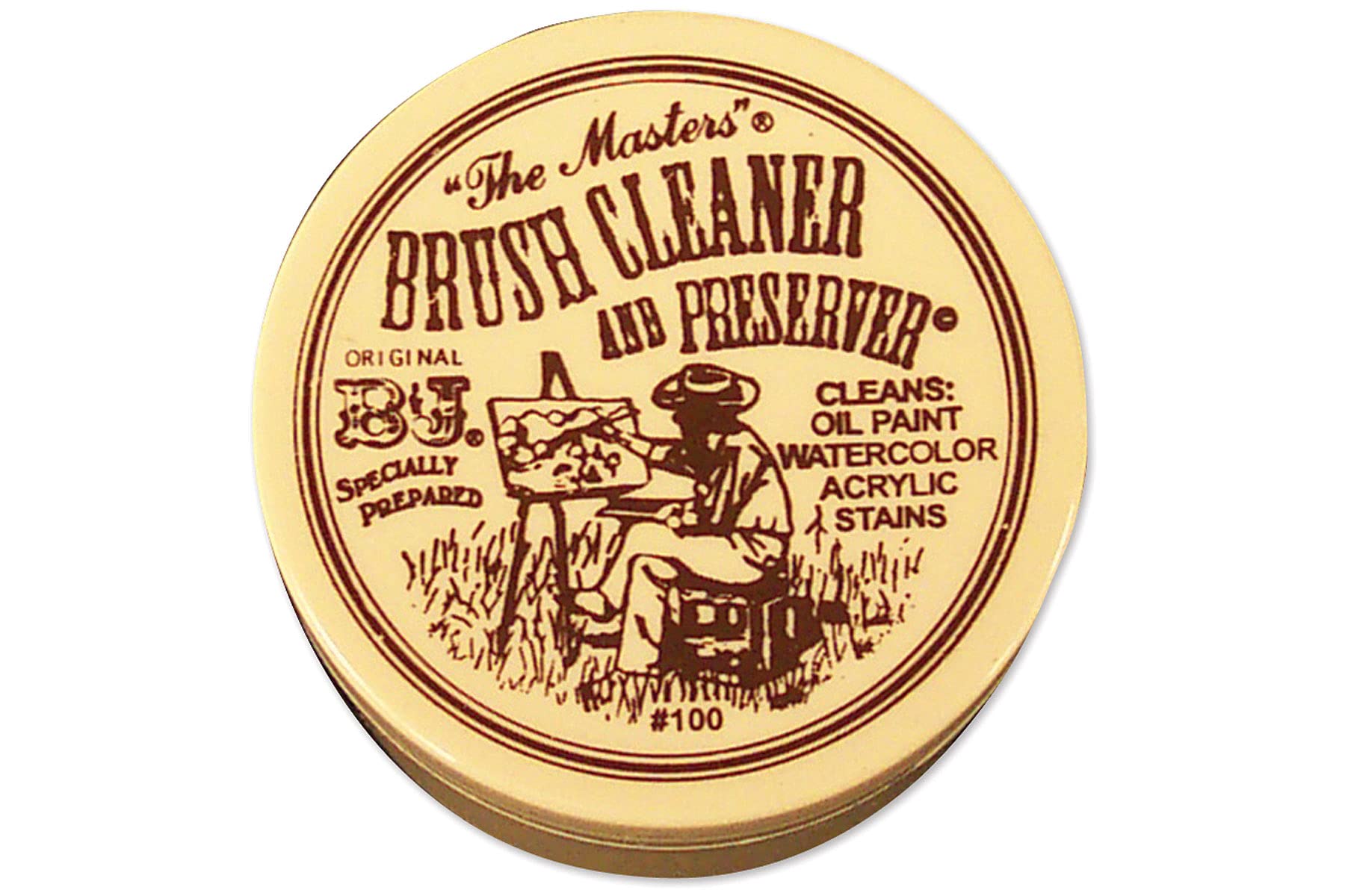 The Masters Brush Cleaner and Preserver – 75ml for Oil and Acrylic