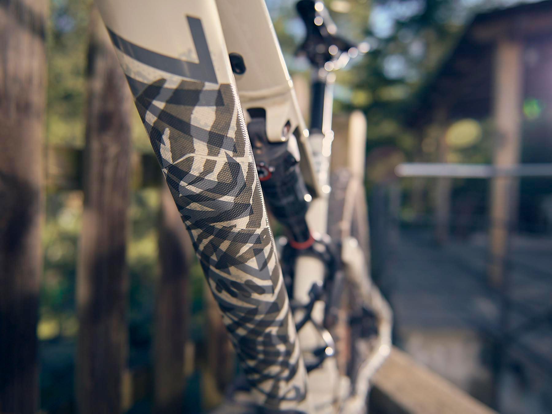 All Mountain Style AMS Frame Guard Full - Zebra Grey Honeycomb PVC