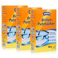 Swirl Glasses Cleaning Wipes – 150 Streak-Free Lens Cloths (3 x 50 Pack)