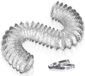 Hon&Guan 6 Inch Flexible Aluminium Foil Ducting 5m with 2 Clamps