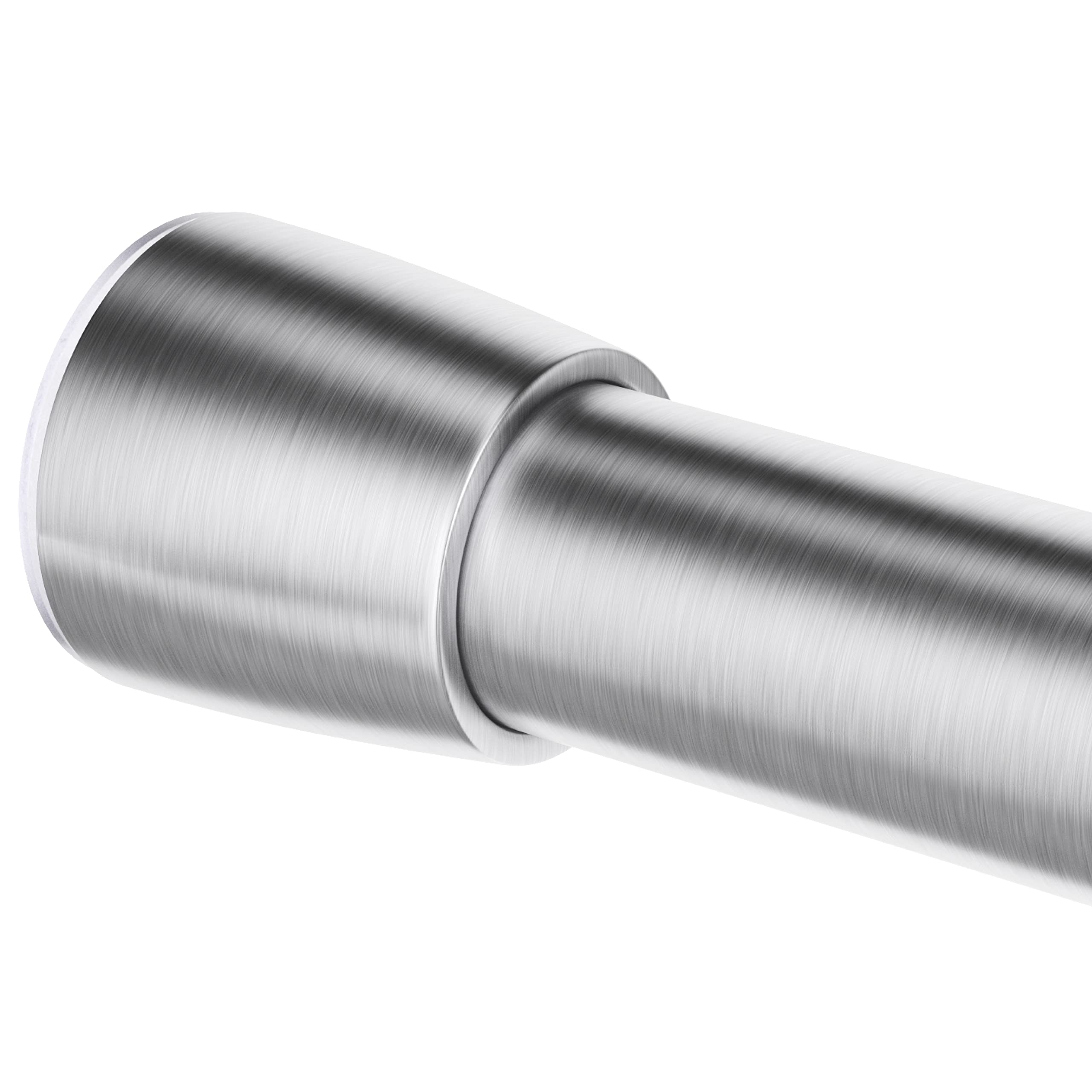 iDesign Stainless Steel Tension Shower Curtain Rod | 109–191 cm