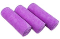 MAYOUTH Microfibre Sports Towels – 3-Pack Fast Drying Gym Towels, Purple