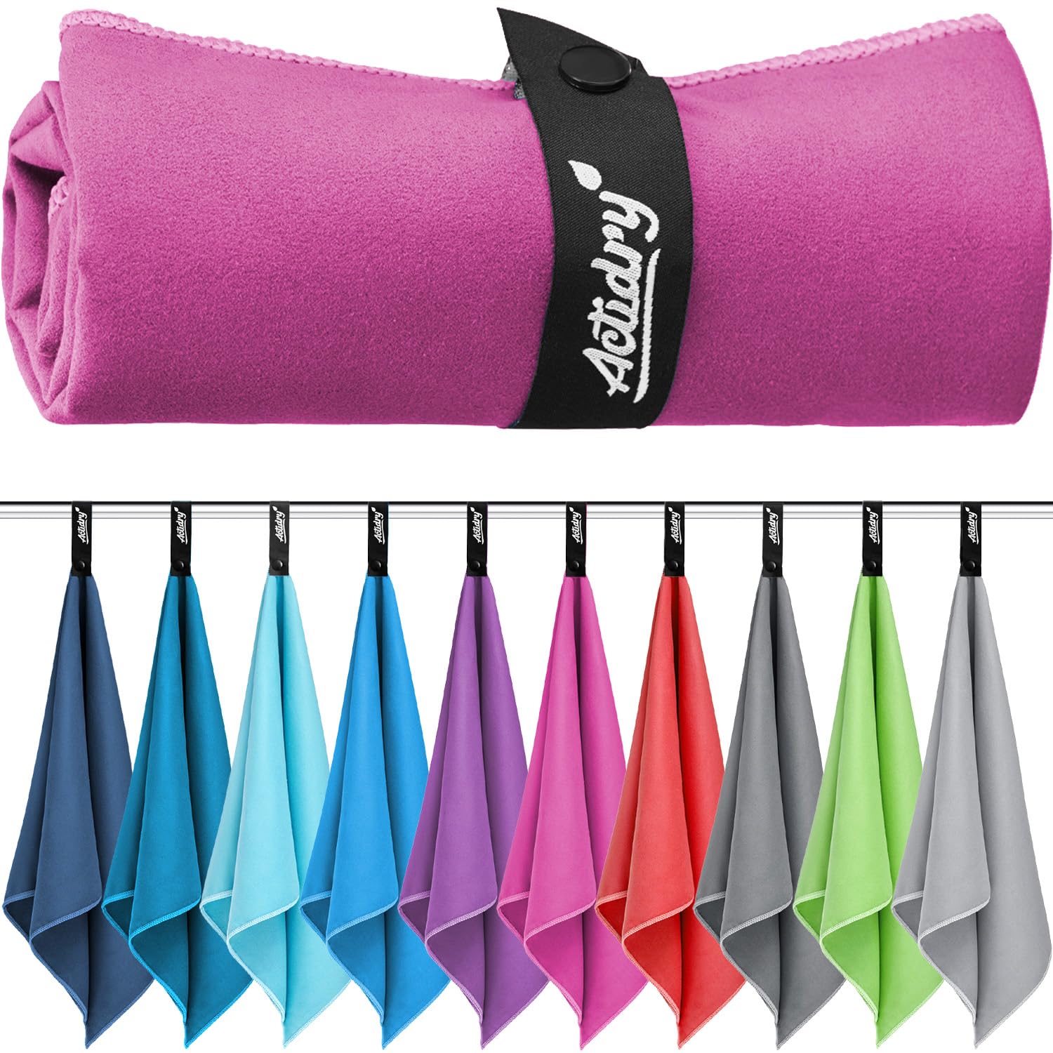 Actidry Microfiber Travel Towel – Quick-Drying & Highly Absorbent