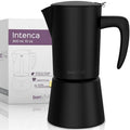 bonVIVO Intenca Moka Pot – 6 Cup Stainless Steel Espresso Maker