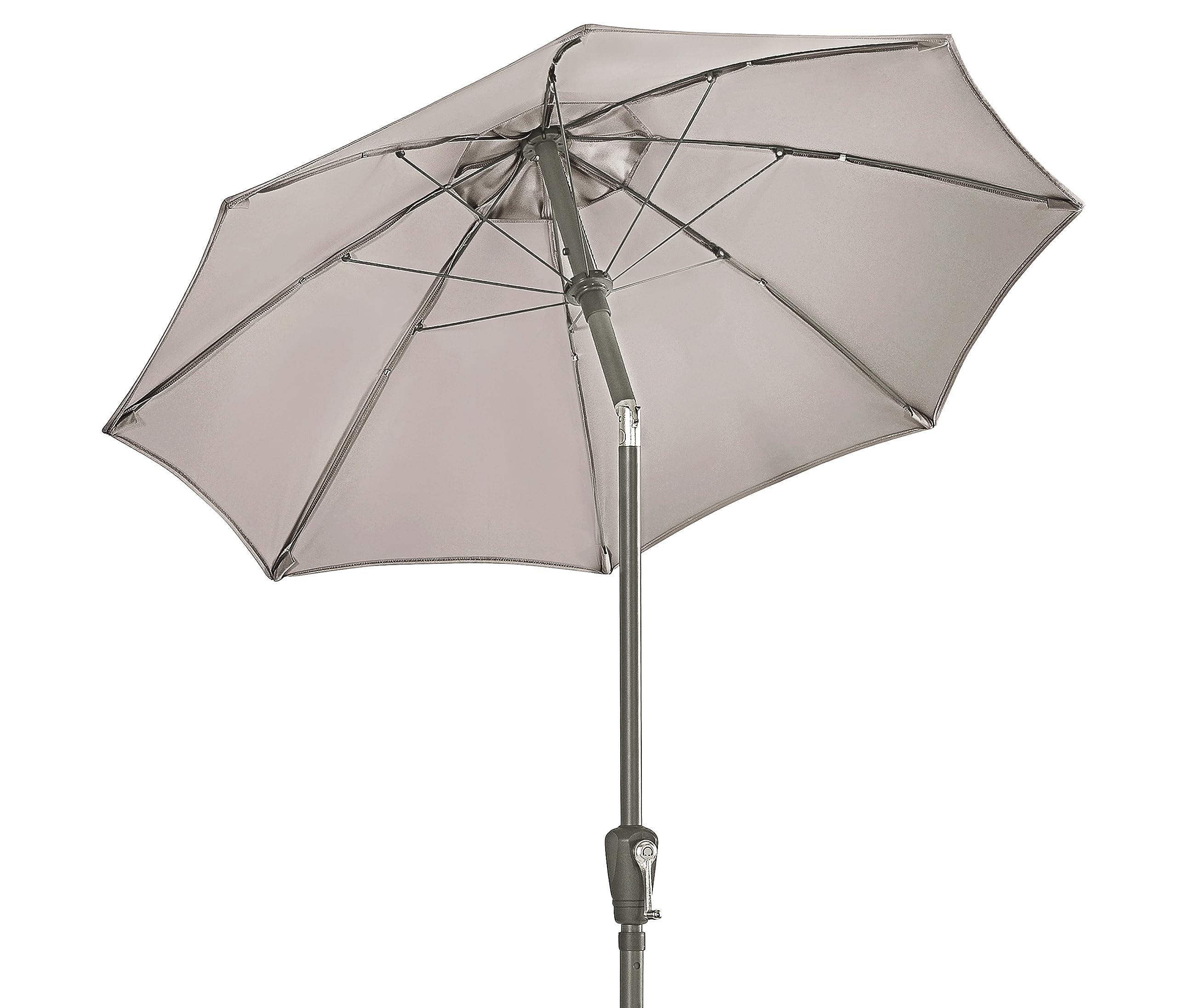 Dehner Kos Parasol – 150cm Turquoise Aluminium Garden Umbrella