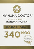 Manuka Doctor 340 MGO Monofloral Manuka Honey - 100% NZ Pure, 250g
