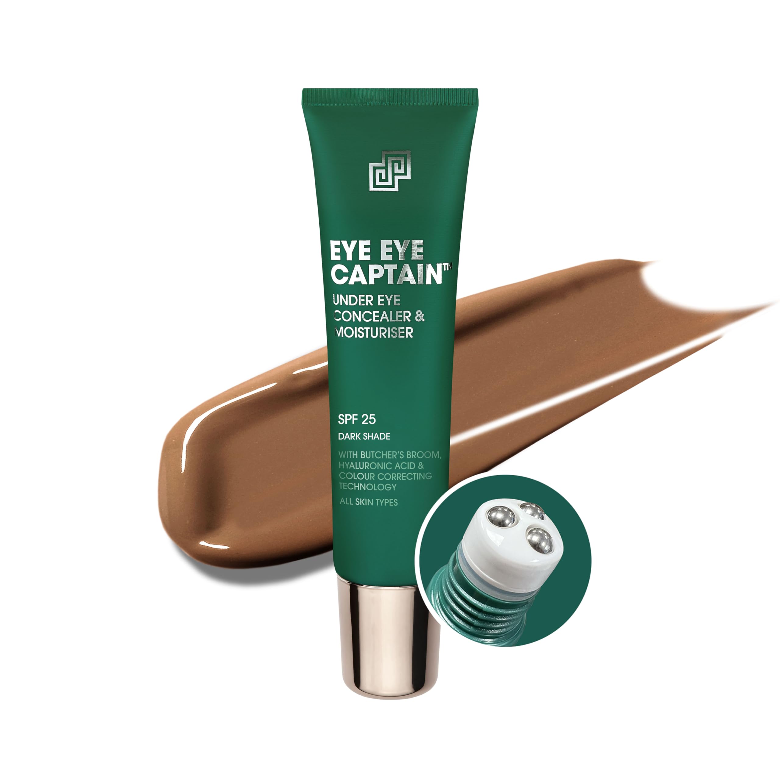 Shakeup Cosmetics Men's Under Eye Concealer - Dark Shade with SPF - 15ml